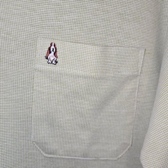 Hush Puppies Green Long Sleeve Polo Shirt L - Picture 2 of 6